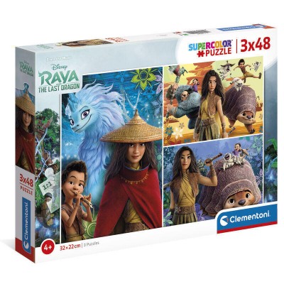 PUZZLE 3X48 RAYA Y EL ULTIMO DRAGON 25259