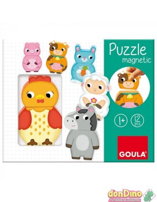 PUZZLE INFANIL MAGNETIC ANIMALES