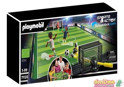 PLAYMOBIL CAMPO DE FUTBOL 71120