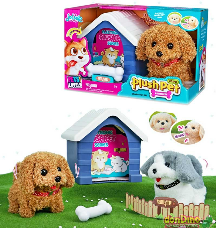 Perrito c/hueso y casita surtidos