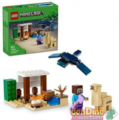 Expedicion steve al desierto lego