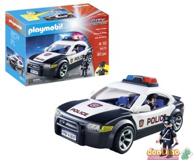 Coche de policia playmobil city act