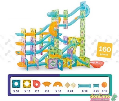Bloques magneticos 160 pzas