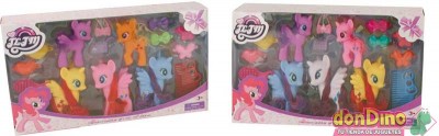 Pack 5 ponys c/accesorios surtidos