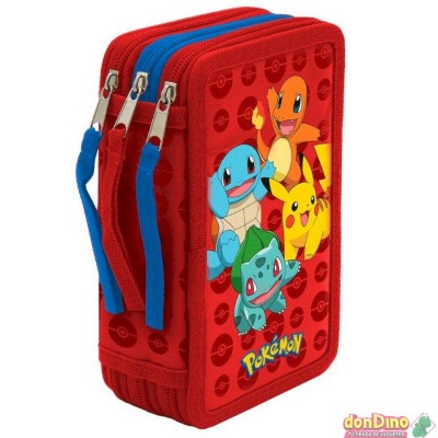 Plumier Triple Pokémon 39 pzas