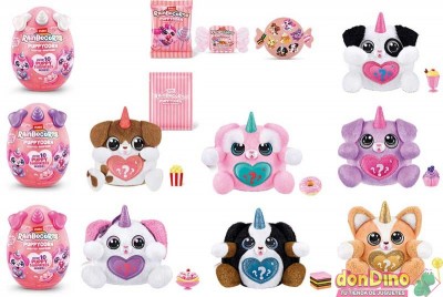 Puppycorn rainbocorns sorpresa perfumada - 10 sorpresas - peluche surtido