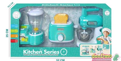 Set tostadora, batidora y licuadora luz y sonido