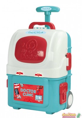 Carrito maletin doctor 3 en 1 21 pzas