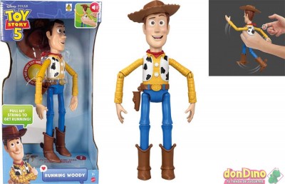 Figura woody corredor toy story 5 parlanchín