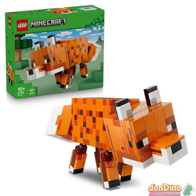 El zorro lego minecraft 497 pzas