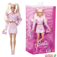 Muñeca barbie deluxe style chaqueta rosa
