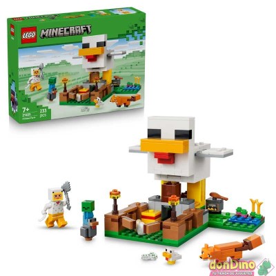 Granja de gallinas lego minecraft 233 pzas