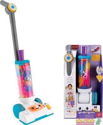 Aspiradora 2 en 1 rie y aprende fisher-price - +45 canciones, sonidos y frases