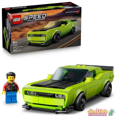 Coche dodge challenger srt hellcat lego speed champions 390 pzas