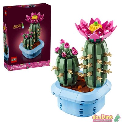 Cactus en flor lego botanicals 482 pzas