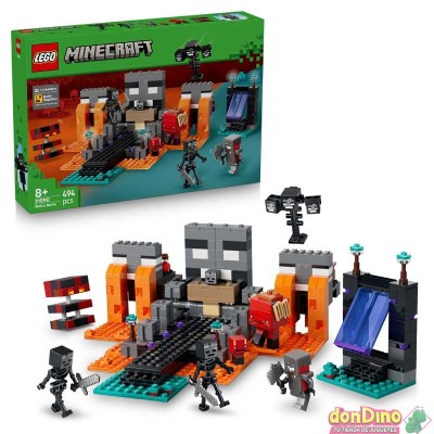 La batalla contra el wither lego minecraft 494 pzas