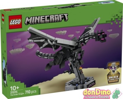 El dragon ender lego minecraft 710 pzas