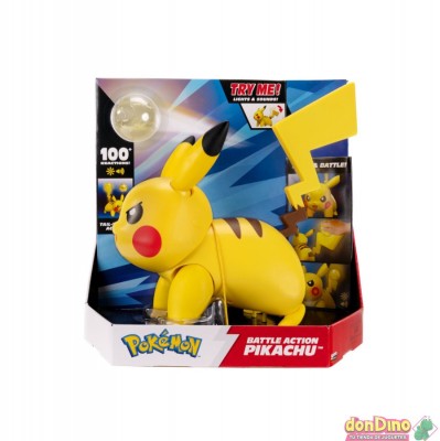 Pikachu Battle Action Pokémon Luz y Sonido