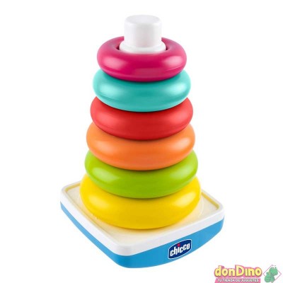 Piramide anillas colores