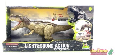Dinosaurio t-rex 48 cm. luz, sonido y movimiento