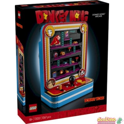 Juego arcade donkey kong lego 1367 pzas