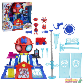 Aracnocuartel de rescate spidey rescue webs - 50 sonidos