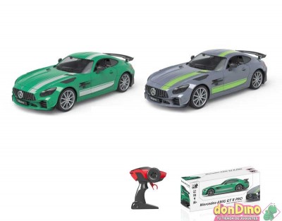 Coche mercedes-benz amg gt r pro r/c 2.4 ghz batería y cargador - surtidos