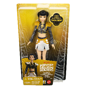 K-Pop Demon Hunters Muñeca Zoey Cantando Golden