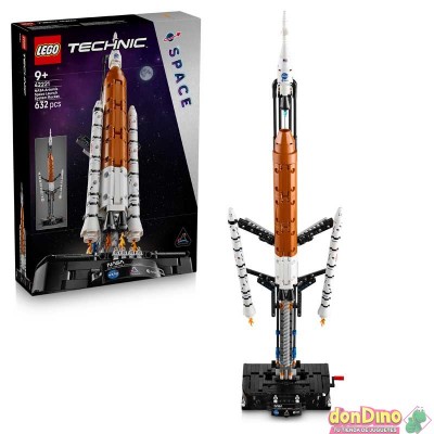 Cohete sistema lanzamiento lego technic space - 632 pzas. - nasa artemis