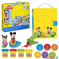 Crea una historia play-doh mickey mouse disney - 4 botes
