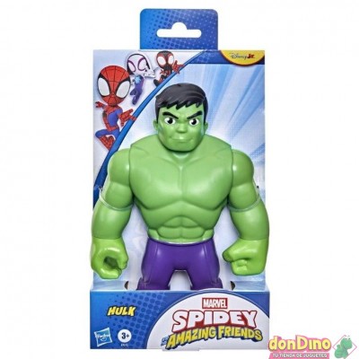 Mega figura hulk spidey & su superequipo