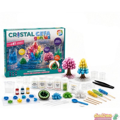 Cristalcefa genius +41 ingredientes y herramientas