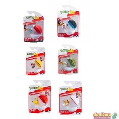 Pokeball Clip'N'Go Pokémon Surtidos