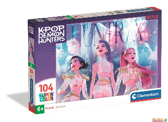 Puzzle 104 pzas. guerreras k-pop supercolor