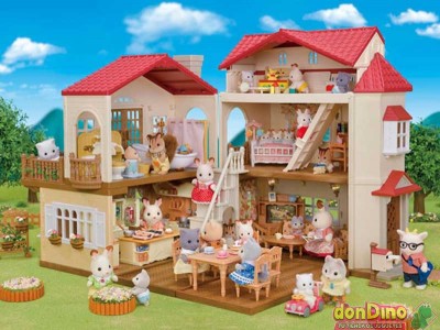 Casa Ático Secreto con Luz Sylvanian Families