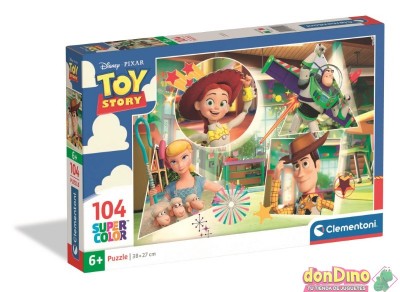 Puzzle 104 pzas. toy story supercolor