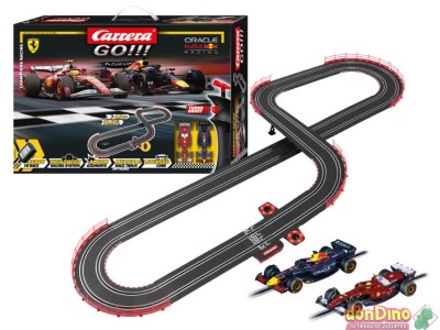 Circuito go!!! champions racing f1 4,3 metros - oracle red bull racing