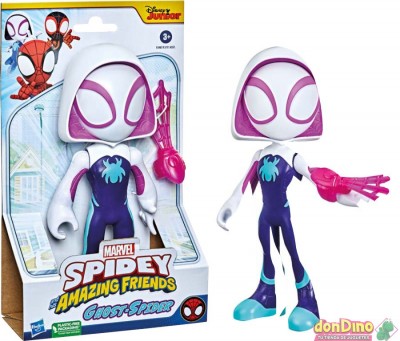 Mega figura ghost-spider spidey y su superequipo