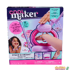 Taller pulseras stack'd heishi cool maker