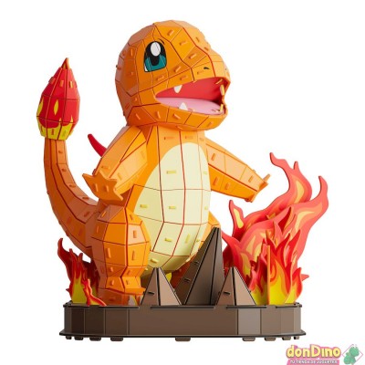 Puzzle 4d charmander pokemon build - 241 pzas.