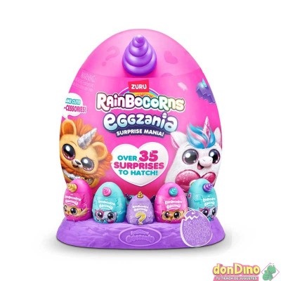 Rainbocorn eggzania surprise mania! 35 sorpresas