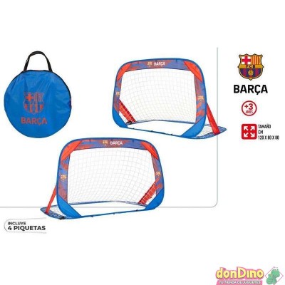 Set 2 porterias pop-up barça 120x80x80 cm.