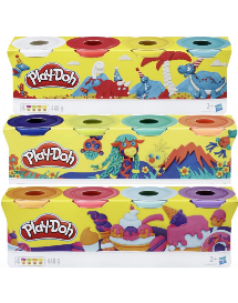 PACK 4 BOTES PLAY DOH