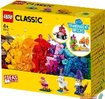 LEGO 11013 CLASSIC LADRILLOS TRANSPARENTES