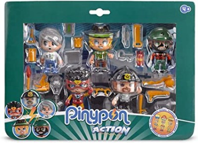 PACK 5 FIGURAS PINYPON ACTION