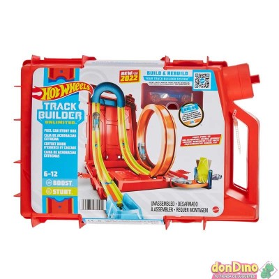Caja de acrobacias bidon hot wheels