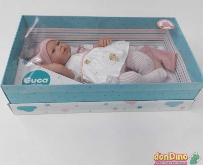 MUÑECA REBORN CELIA 46 CM VESTIDO