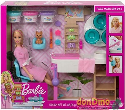BARBIE DIA SPA Y MASCARILLA FACIAL