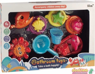 Set juguetes baño 12 pzas