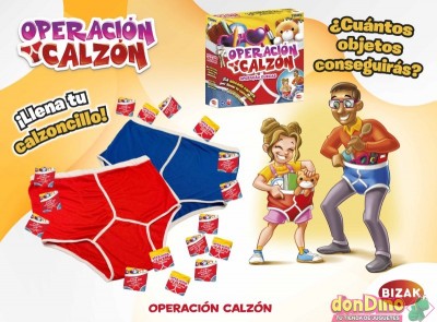 Juego operacion calzon
